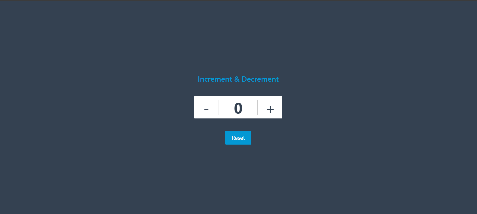 Counter-App