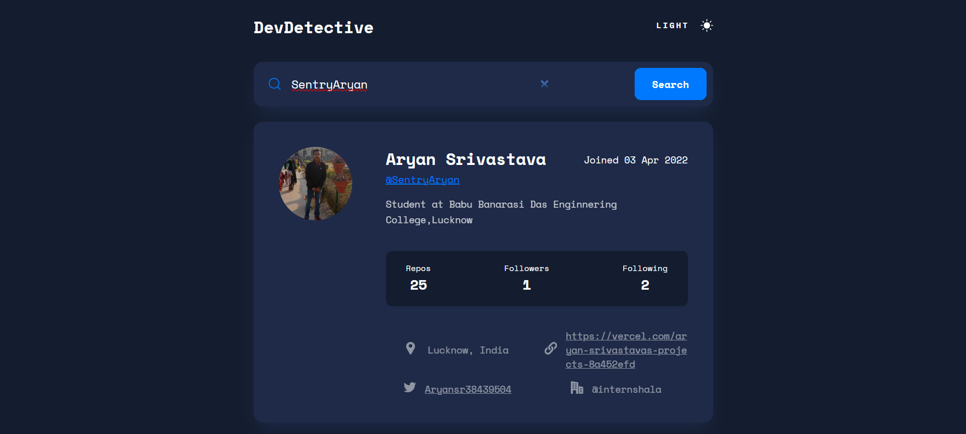 Dev-Detective
